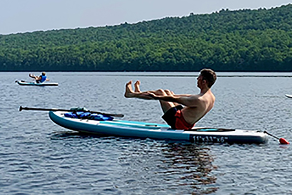 SSY Intro to Paddle Board Yoga Recap